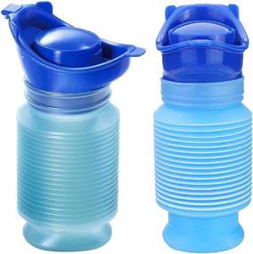 img 4 attached to 🚽 Portable Reusable Emergency Urinal - DricRoda 750ml 2 Packs for Camping, Travel, and Outdoor Activities - Men, Women, Kids