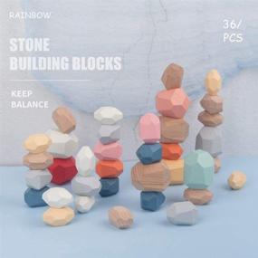 img 2 attached to 🧱 TACY Stacking Education Building Blocks with Balance