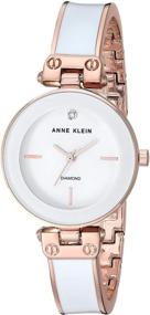 img 2 attached to ⌚ AK/3346 Женские часы Anne Klein с настоящим бриллиантовым циферблатом и комплектом браслетов