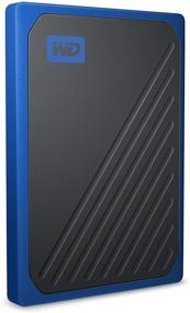 img 2 attached to 💽 Внешний накопитель WD 500GB My Passport Go SSD Cobalt: портативное внешнее хранилище с USB 3.0 - WDBMCG5000ABT-WESN