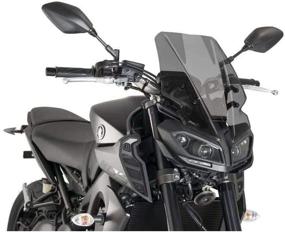 img 1 attached to 🔥 Брызговик Puig Naked нового поколения для Yamaha FZ-09 2017-2020, с темным дымом (9377F)