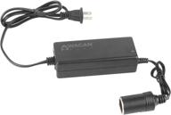 wagan el9903 5a power adapter - efficiently 🔌 converts 110v ac to 12v dc, ul listed, black logo