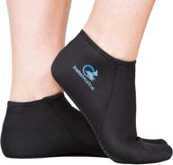 🏊 ultimate water sports neoprene socks | instamarine premium fin sock for snorkeling, diving, swimming logo