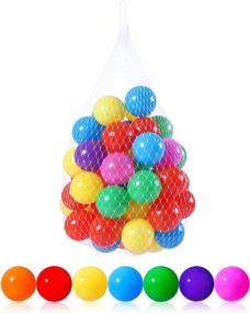 img 4 attached to 🌈 Colorful Ball Pit Balls by PlayMaty