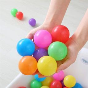 img 3 attached to 🌈 Colorful Ball Pit Balls by PlayMaty