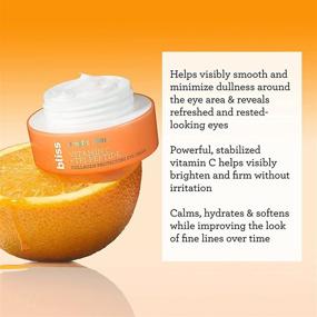 img 3 attached to 🌟 Bliss Bright Idea Vitamin C & Tri-Peptide Collagen-Protecting Skin Care for Brightening, Spot Diminishing, and Visible Firming - Clean, Paraben-Free, Cruelty-Free, Vegan Eye Cream