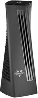 🌪️ vornado helix2: powerful, compact personal tower fan with 3 speed settings, easy touch controls, 70-degree oscillation – sleek black design logo