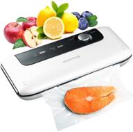 🔌 hogance vacuum sealer: chip bag sealer and automatic food saver machine with built-in cutter -85kpa logo