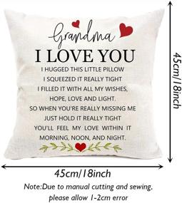 img 2 attached to Printing Birthday Grandkids Decorative Pillowcase