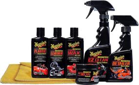 img 4 attached to 🏍️ Complete Motorcycle Care Kit by Meguiar's - The Ultimate Package for Cleaning and Detailing - G55033