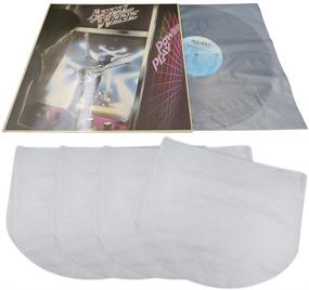 img 1 attached to 📀 Evelots LP Vinyl Record Sleeves - Clear, Antistatic, No Scratch/Dirt - Set of 100 (12 Inch)