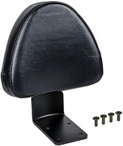img 4 attached to 🪑 Ultimate Comfort with AstraDepot Black Synthetic Leather Rear Passenger Backrest Kit for Victory High-Ball Zach Ness Kingpin Vegas 8-Ball Cross Country