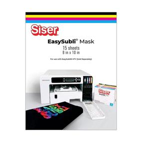 img 1 attached to Siser EasySubli Mask Transfer Tape Sewing for Trim & Embellishments