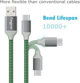 img 3 attached to Кабель USB к USB C (10 футов) Компьютерные аксессуары и периферийные устройства