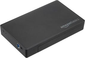 img 4 attached to Amazon Basics 3.5-inch SATA HDD Hard Drive 💾 Enclosure with USB 3.0 - High-Speed Data Transfer Solution