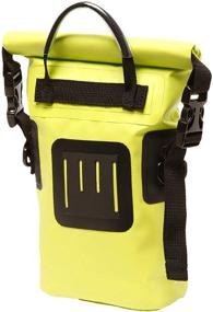 img 3 attached to 📱 geckobrands Waterproof Phone Tote - Outdoor Phone Pouch & Dry Bag - iPhone & Samsung Galaxy Models - Neon Green