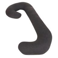 snoogle chic jersey - premium replacement cover with zipper in charcoal for easy use логотип