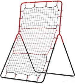 img 4 attached to ⚾️ Enhance Your Baseball Skills with the Franklin Sports 3-Way Baseball Rebounder Net - Perfect for Fielding, Throwing, and Softball Practice