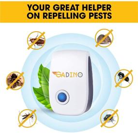 img 3 attached to 6 Pack Ultrasonic Pest Repellers - Plug-In Pest Repellent for Mosquitoes, Mice, Rats, Spiders, Insects - Mouse & Mice Repellent - Insect Repellent - Rodent Repellent