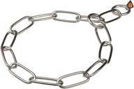 🔗 herm sprenger 28 inch stainless steel long link chain collar - 4mm size logo