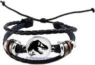 dinosaur friendship bracelet: best friends jewelry, dino bracelet, best friend bracelet-jv61 logo