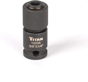 img 4 attached to 🔧 Titan 12034 Quick Change Adapter: Effortlessly Convert 3/8" Drive to 1/4" Hex Drive