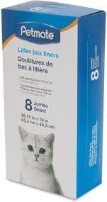 img 2 attached to 🐱 Petmate Jumbo Litter Pan Liners, Set of 8