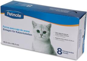 img 1 attached to 🐱 Petmate Jumbo Litter Pan Liners, Set of 8