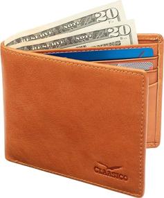 img 4 attached to 👝 Stylish & Secure: Bifold Blocking Genuine Leather Wallet