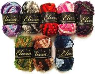 yarn wool scarf elizzas brand logo