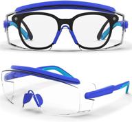 👓 blue1pair adjustable glasses protection - suitable for all logo