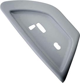 img 2 attached to 💺 Premium Replacement Power Seat Switch Panel for Left Seat - Stylish Gray Finish - Replaces OEM Part 19121425 - APDTY 035672