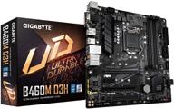 🖥️ материнская плата gigabyte b460m d3h lga1200 intel b460 micro atx с двумя слотами m.2, sata 6 гбит/с, usb 3.2 gen 1 ddr4 с улучшенной поддержкой seo логотип