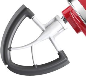 img 4 attached to 🍳 KitchenAid Flex Edge Beater by Cofun - Essential KitchenAid Mixer Accessory for 4.5-5 Quart Bowls - Flat Beater with Flexible Edges - White Finish