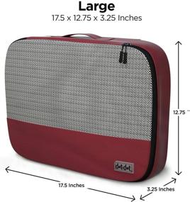 img 1 attached to Dot Large Packing Cubes Travel: Streamlined Organization for Effortless Trips