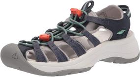 img 4 attached to KEEN Women's Astoria West Closed Toe Sandal Sport: Comfortable and Versatile Footwear for Active Women