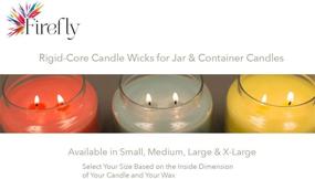 img 2 attached to 🕯️ 6 Inch Cotton Firefly Candle Making Kit
