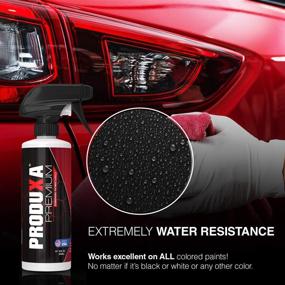 img 1 attached to 🚘 PRODUXA Premium Super Gloss Spray: Hydrophobic Shine and Top Coat for Cars, Bikes, and Boats - 16oz Bottle