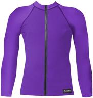 👙 stylish aeroskin nylon sleeve in purple: women's swimwear & cover ups options logo