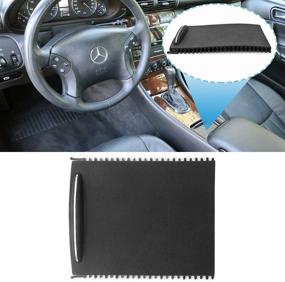 img 4 attached to Улучшите консоль Mercedes Benz C-Class W203 с защитным чехлом для роликов, держателем для чашек на молнии и сдвижными заслонками от Jaronx