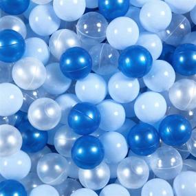 img 4 attached to 🔵 Transparent Plastic Ball Pit Balls