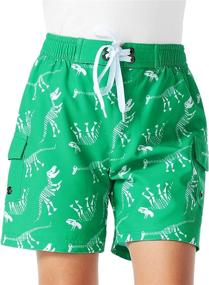 img 3 attached to 🩳 Boys' Ninovino Trunks Swim Shorts with Built-in Lining - Ideal for Clothing and Swimwear