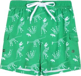 img 4 attached to 🩳 Boys' Ninovino Trunks Swim Shorts with Built-in Lining - Ideal for Clothing and Swimwear