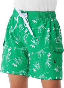 img 2 attached to 🩳 Boys' Ninovino Trunks Swim Shorts with Built-in Lining - Ideal for Clothing and Swimwear