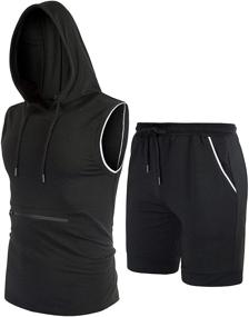 img 1 attached to Одежда для тренировок с капюшоном Medium