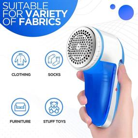 img 3 attached to 👕 Tuje Rechargeable Electric Fabric Shaver/Lint Remover - Superior Lint Cleaner