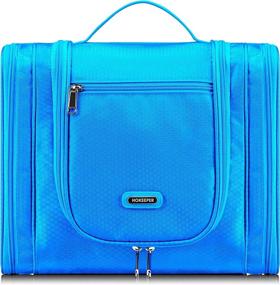 img 4 attached to 💼 Maximize Your Travel Essentials with our Hanging Travel Toiletry Women Bigger Bags