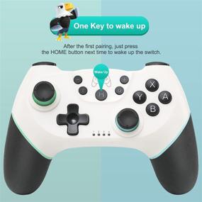 img 3 attached to 🎮 [2021 Upgrade] Wireless Switch Pro Controller with Turbo, Motion Control, Double Vibration | Nintendo Switch/Switch OLED/Switch Lite Compatible Controller | Joystick, Wake-Up Support