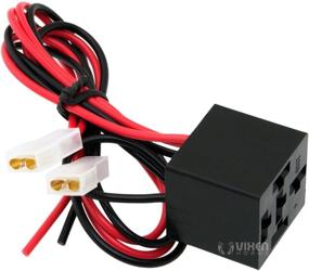 img 1 attached to 🔊 Высокопроизводительные рога Vixen с реле 4-PIN 40A/12V с предварительно подключенным разъемом и моментальной кнопкой/переключателем рога - VXA7902