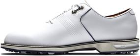 img 2 attached to 👟 FootJoy Men's Premiere Flint White Athletic Shoes: Unmatched Style and Performance